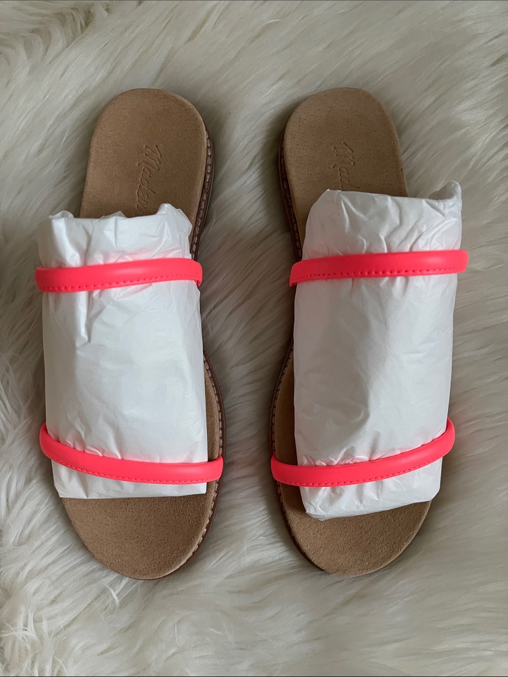 New Madewell Pink Sandals